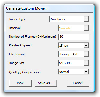 Custom Movie Options